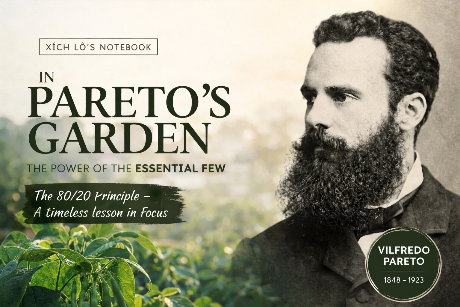 In Pareto’s garden: The power of the essential few