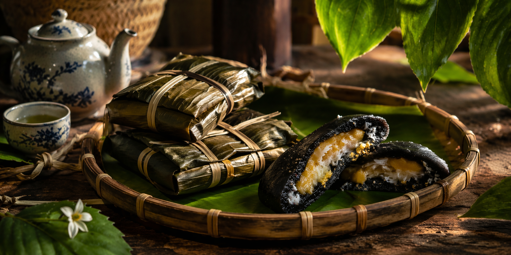 ‘Bánh gai’ – Memories wrapped in black leaves