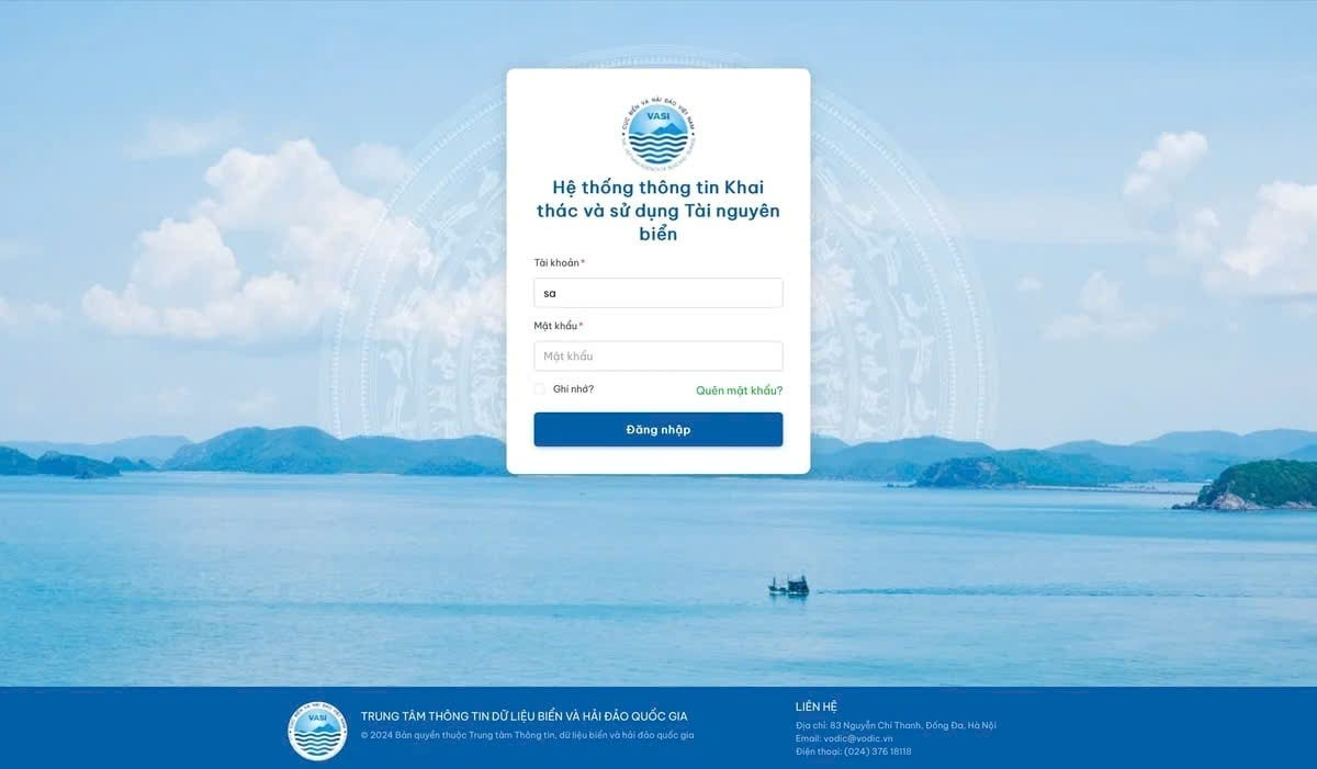 Viet Nam advances marine data connectivity toward modern, transparent ocean governance