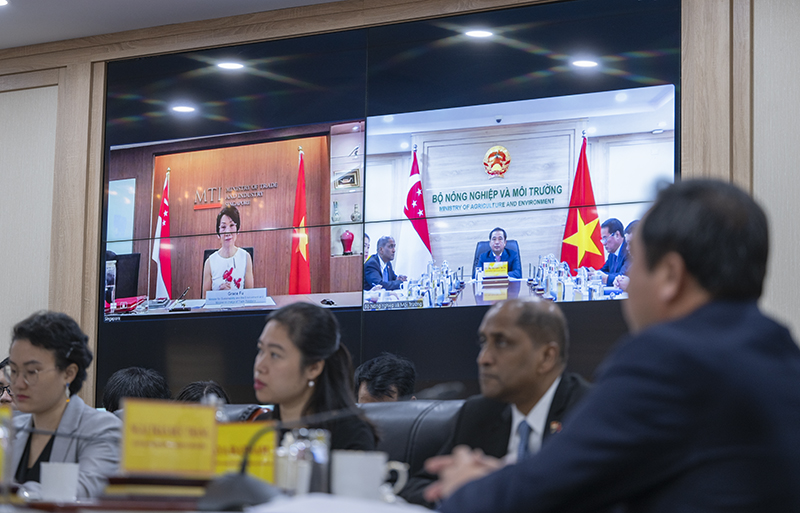 Vietnam-Singapore climate cooperation: New opportunities for the carbon market and sustainable development