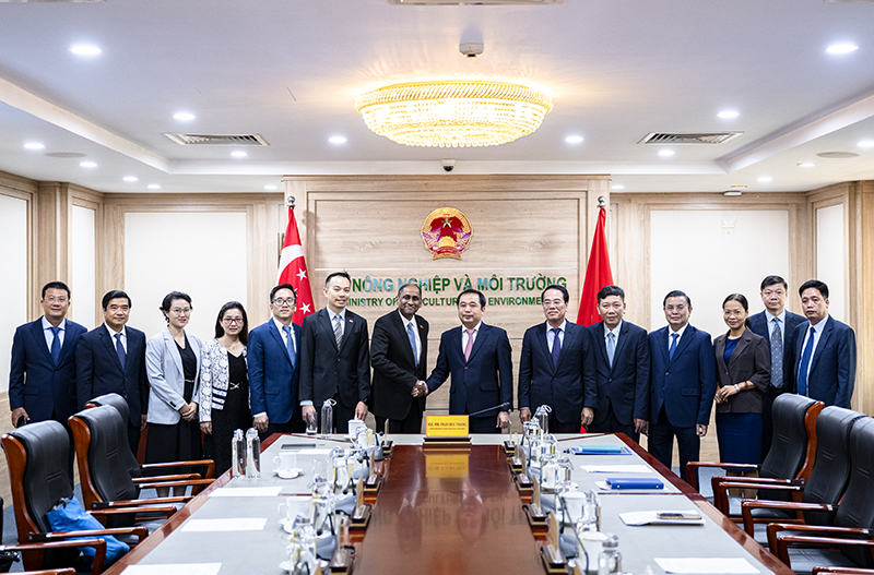 Vietnam-Singapore climate cooperation: New opportunities for the carbon market and sustainable development