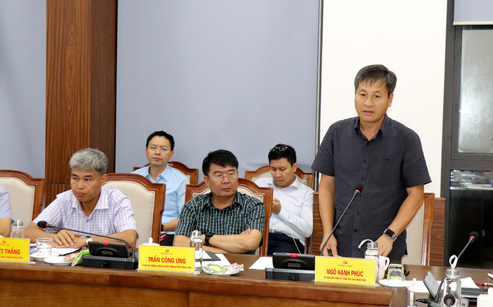 Minister Do Duc Duy chairs meeting to accelerate disaster recovery in Yen Bai
