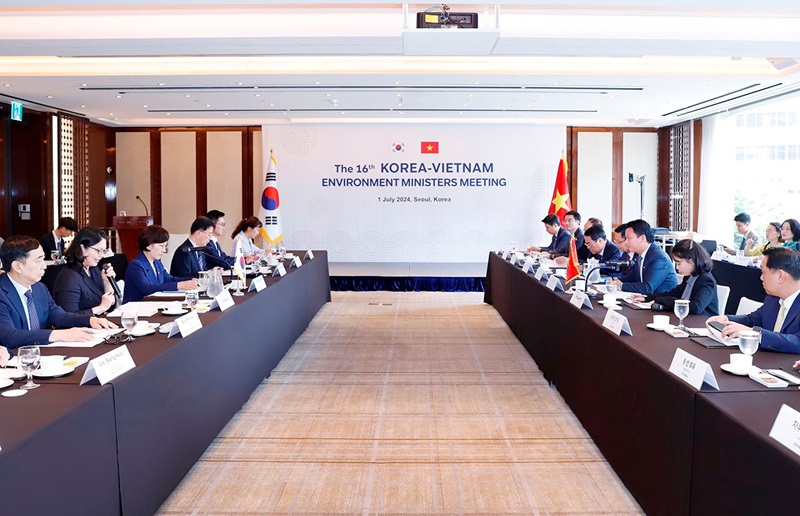 The 16th Vietnam-Korea Environment Ministers' meeting opens