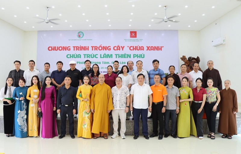 Agriculture and Environment Magazine launches “Green pagoda” program in Lao Cai