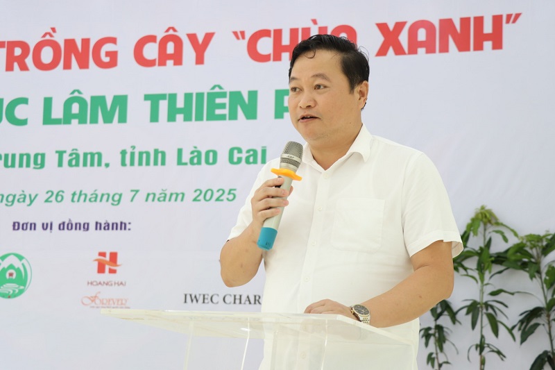 Agriculture and Environment Magazine launches “Green pagoda” program in Lao Cai