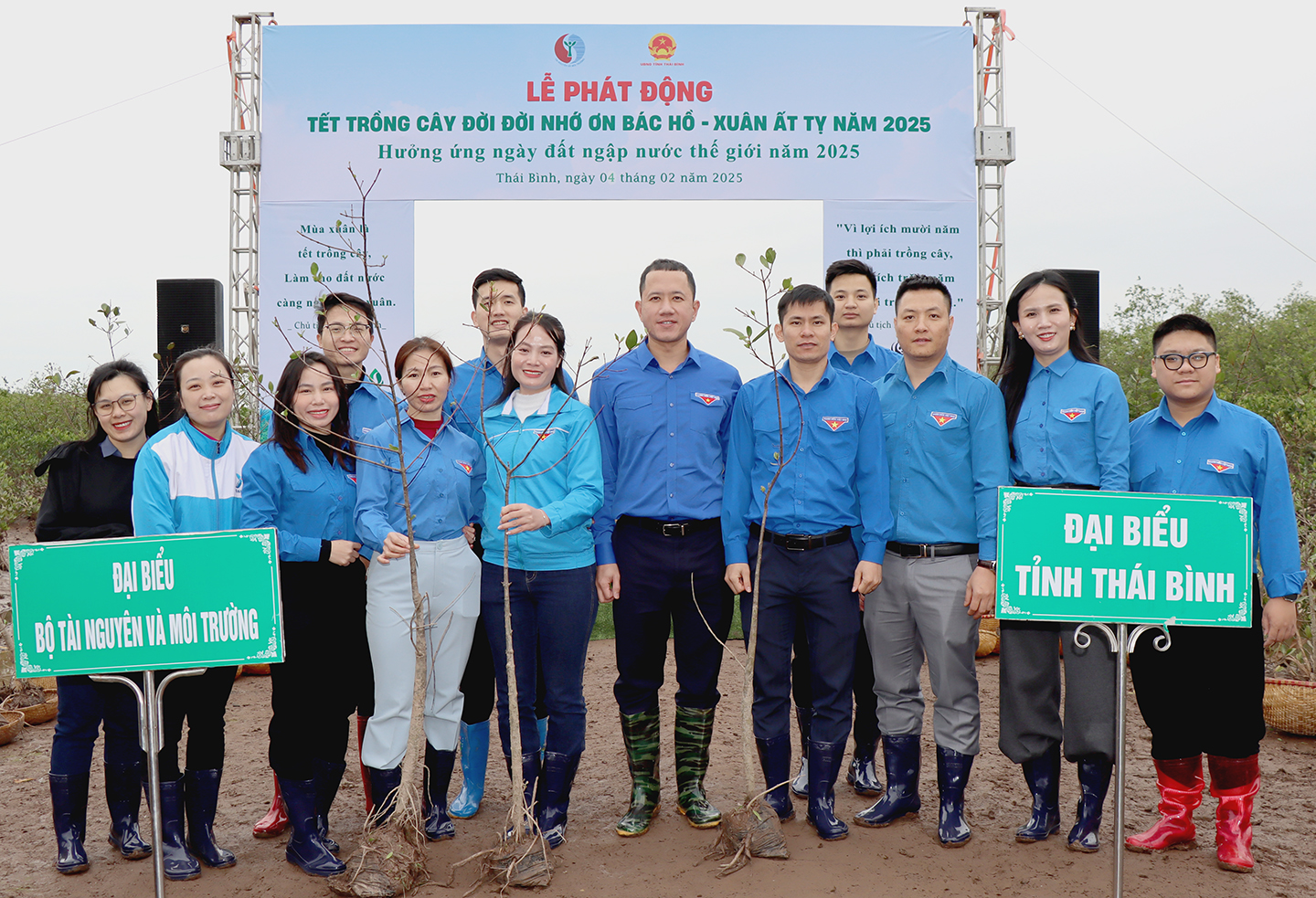 Ministry of Natural Resources and Environment Launches new-year tree planting festival in Thai Binh