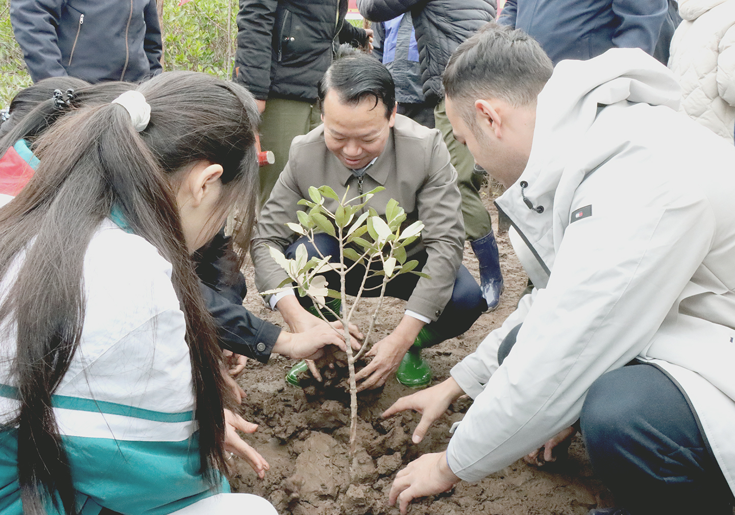 Ministry of Natural Resources and Environment Launches new-year tree planting festival in Thai Binh