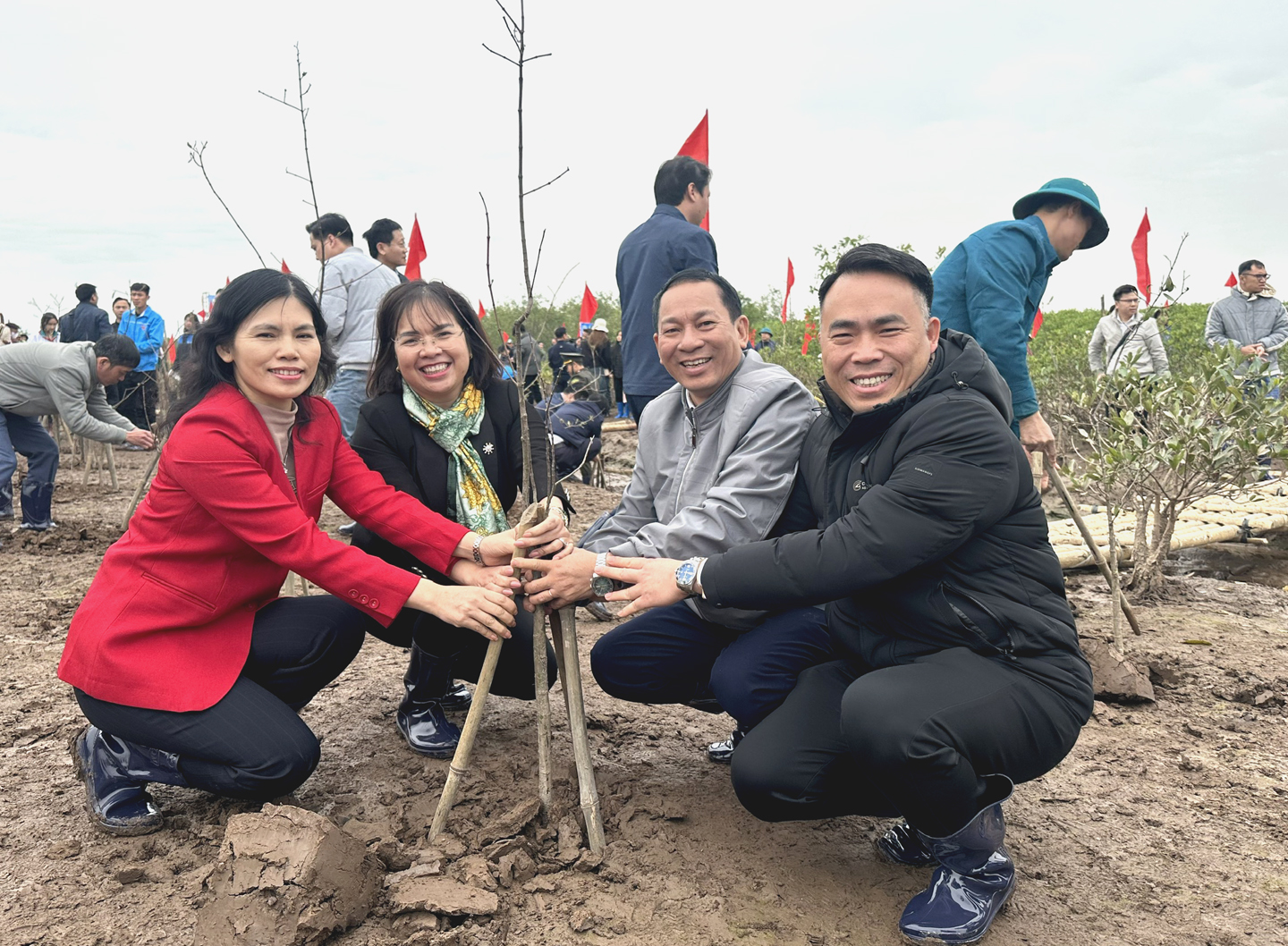 Ministry of Natural Resources and Environment Launches new-year tree planting festival in Thai Binh