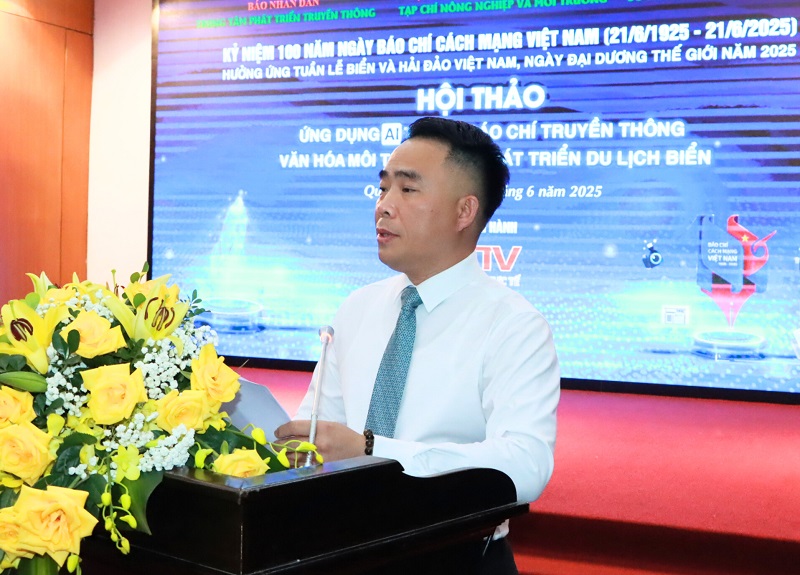 Advancing marine environmental communication and journalism through artificial intelligence: Toward sustainable coastal development in Vietnam