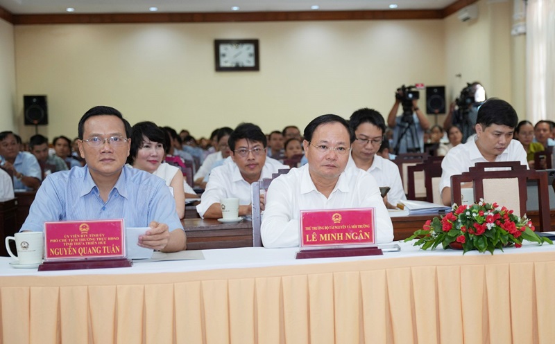 Ministry of Natural Resources and Environment disseminates the 2024 Land Law in Thua Thien - Hue province