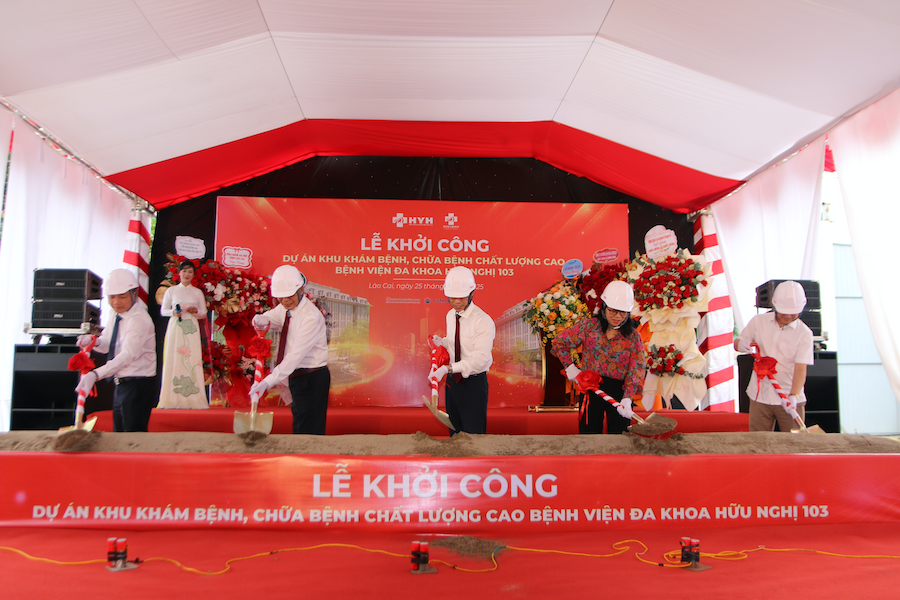 Groundbreaking ceremony for 350-bed high-quality hospital in Lao Cai