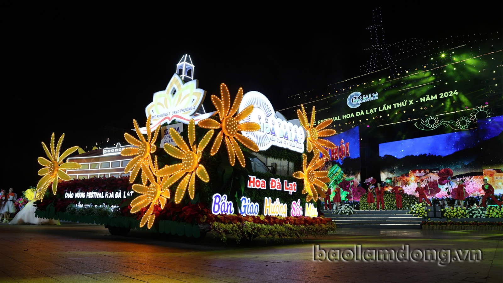 Da Lat blossoms in colors: The grand opening of the 2024 Flower Festival