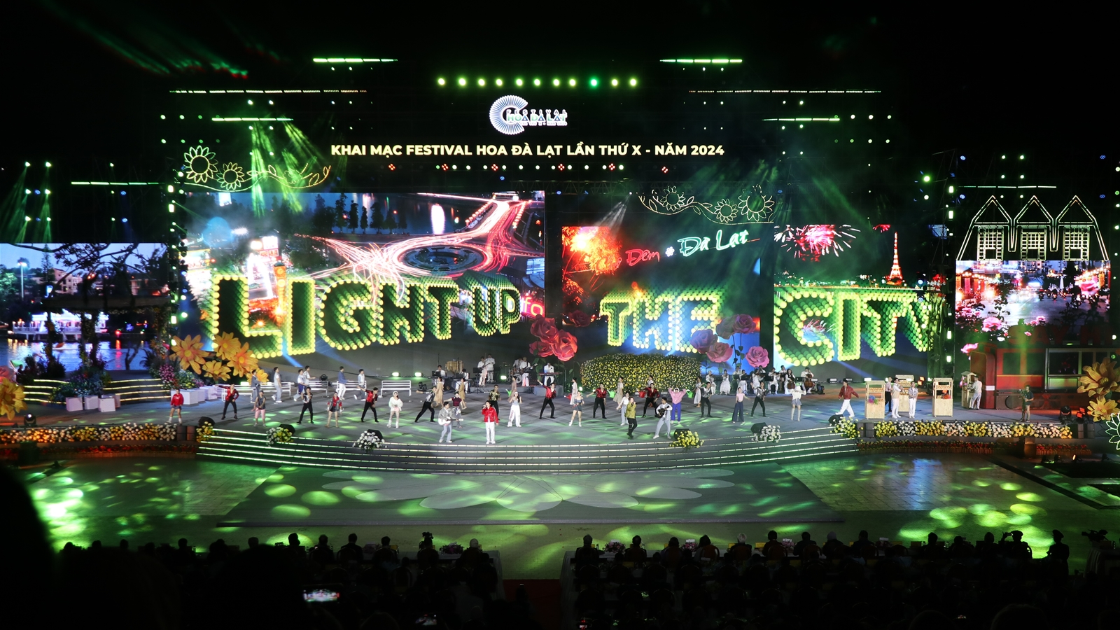 Da Lat blossoms in colors: The grand opening of the 2024 Flower Festival