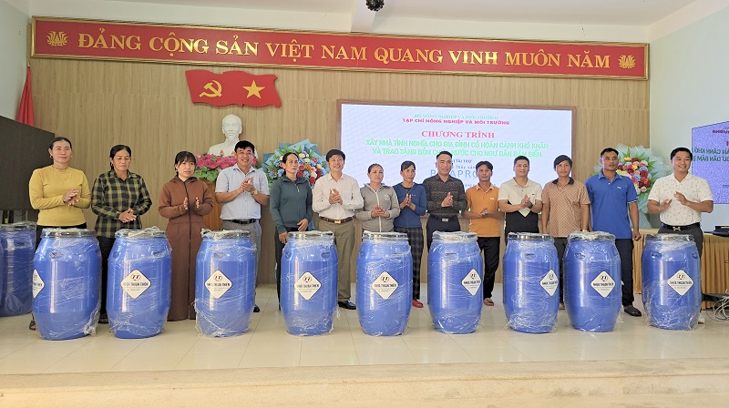 From roofs to water tanks: Spreading love to disadvantaged coastal communities in Quang Binh