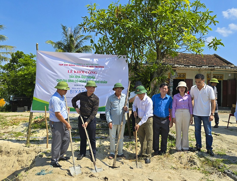 From roofs to water tanks: Spreading love to disadvantaged coastal communities in Quang Binh