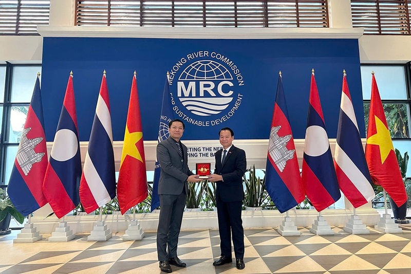 Comprehensive cooperation with the MRC for the sustainable future of the Mekong Basin