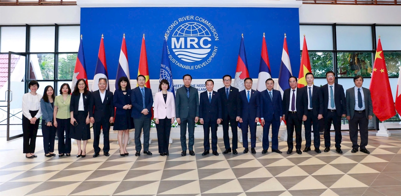Comprehensive cooperation with the MRC for the sustainable future of the Mekong Basin