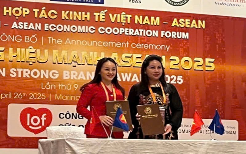 Minh Long signs strategic partnership with IBF Vietnam at the Vietnam - ASEAN Economic Forum 2025
