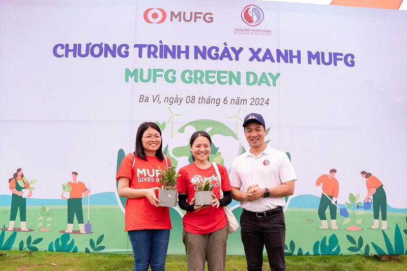 MUFG Green Day: Planting trees and promoting biodiversity in Ba Vi
