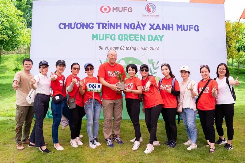 MUFG Green Day: Planting trees and promoting biodiversity in Ba Vi