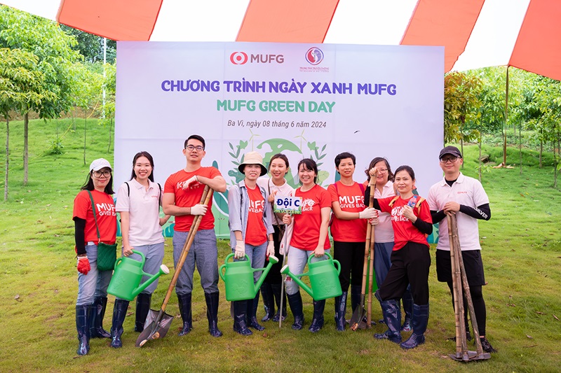 MUFG Green Day: Planting trees and promoting biodiversity in Ba Vi