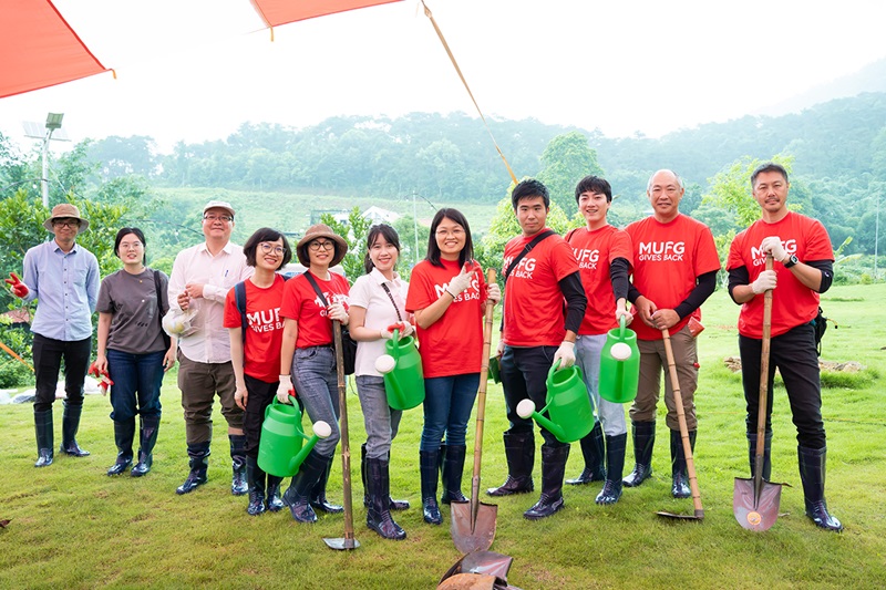 MUFG Green Day: Planting trees and promoting biodiversity in Ba Vi