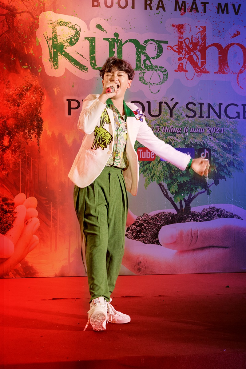 Young singer Phu Quy releases debut MV, calls for forest protection