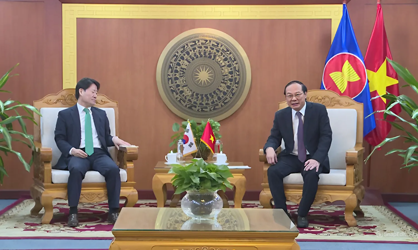 Vietnam and South Korea strengthen cooperation on resource recycling industrial park