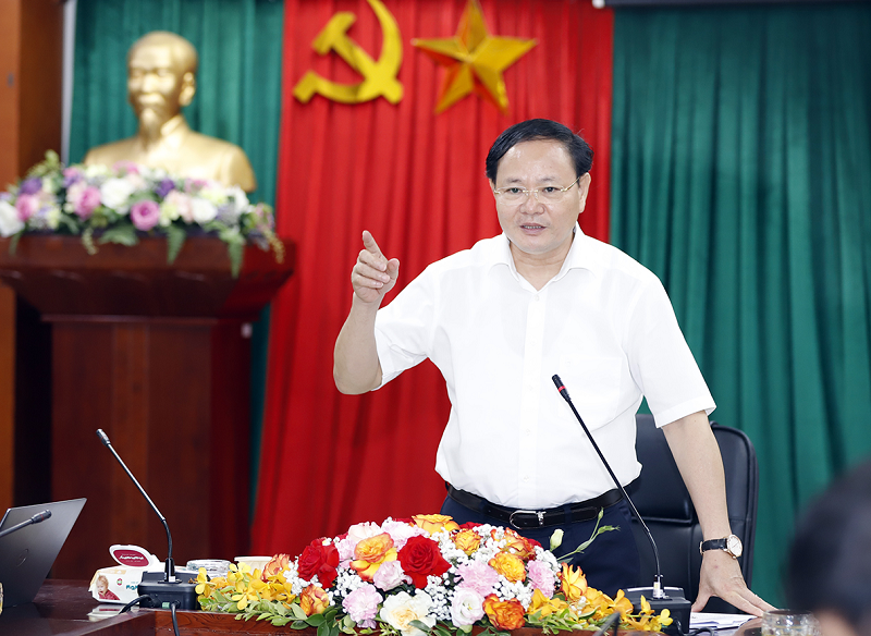 Deputy Minister of Natural Resources and Environment Le Minh Ngan: Press and communication work of the Ministry is an important political task