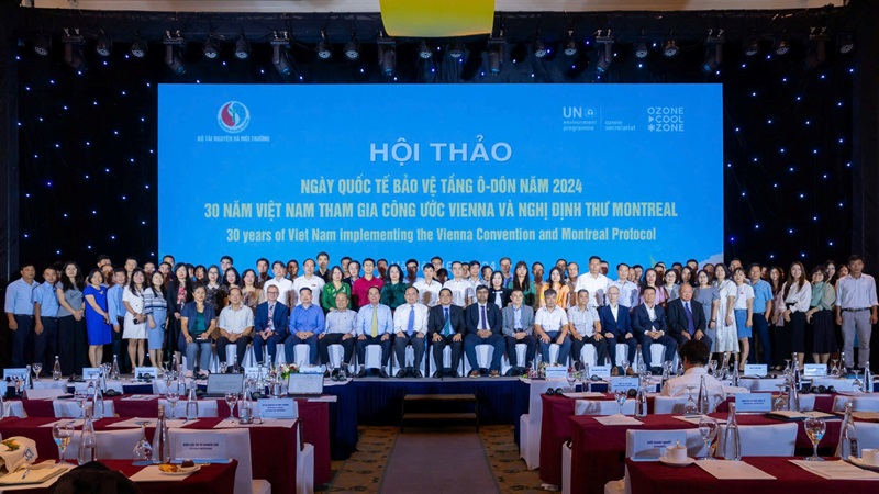 30 years of Vietnam’s participation in the Vienna Convention and Montreal Protocol: Remarkable achievements