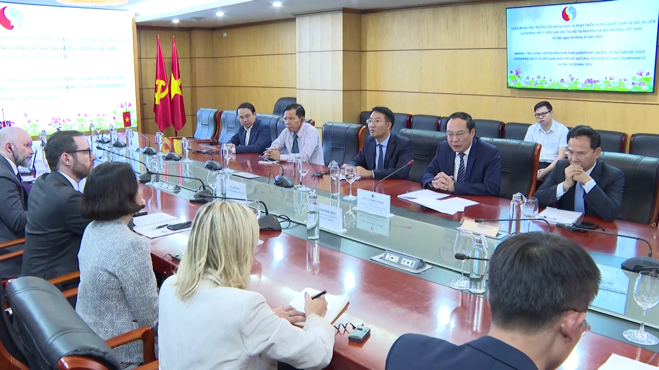Vietnam and the UK sign MoU on environment and climate: A significant step in bilateral cooperation