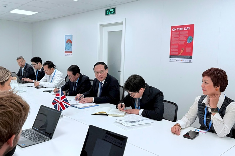 Vietnam - United Kingdom: Strengthening bilateral cooperation on climate change response