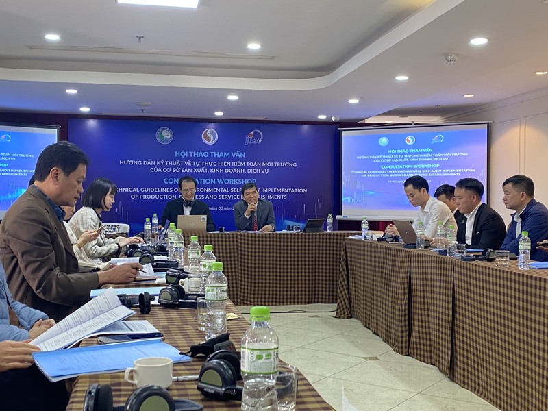 Consultation workshop on technical guidelines on environmental self-audit implementation of production, business and service establishments