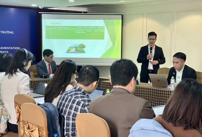 Consultation workshop on technical guidelines on environmental self-audit implementation of production, business and service establishments