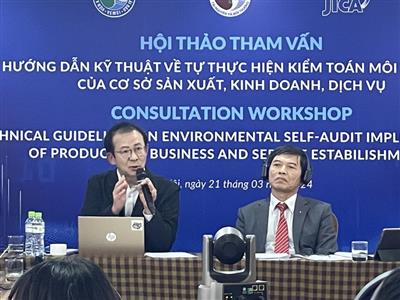 Consultation workshop on technical guidelines on environmental self-audit implementation of production, business and service establishments