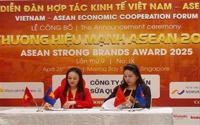 Minh Long signs strategic partnership with IBF Vietnam at the Vietnam - ASEAN Economic Forum 2025