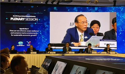 Vietnam proposes 7 marine conservation measures at APEC ocean ministerial meeting