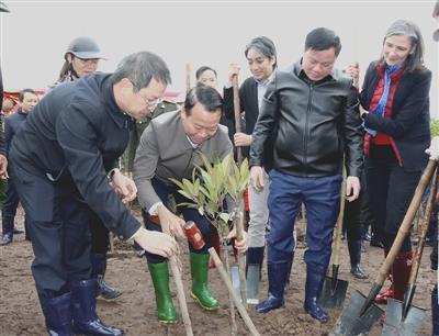 Ministry of Natural Resources and Environment launches new-year tree planting festival in Thai Binh