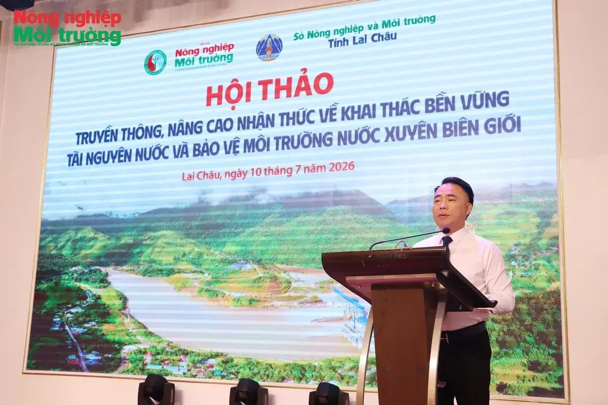 Agriculture and Environment Magazine hosts seminar to promote sustainable water use and transboundary water protection