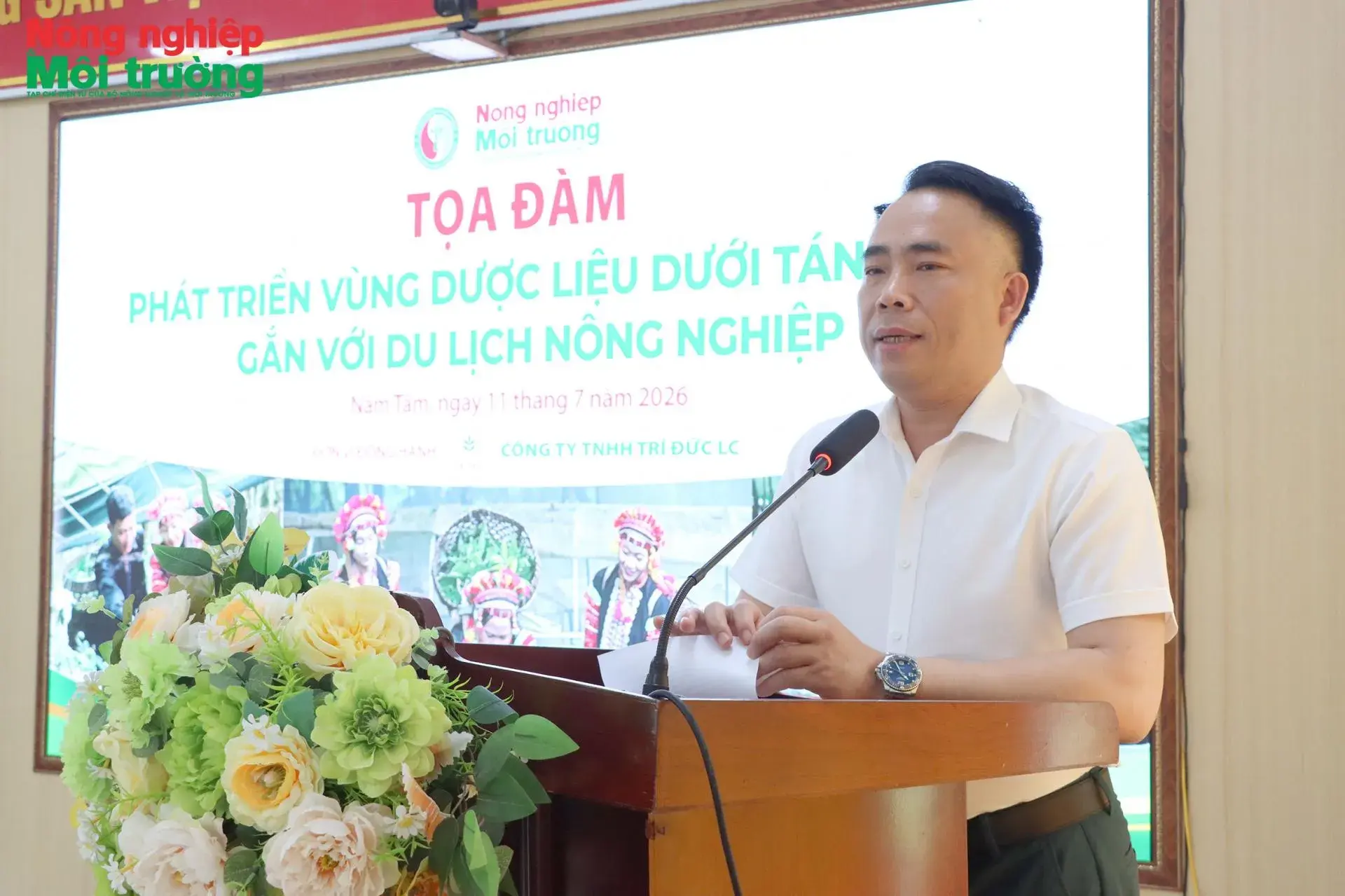 Agriculture and Environment Magazine hosts discussion on forest-based medicinal herb development in Lai Chau